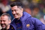 首发只踢了半场！每体：莱万对半场被换下感到失望，他身体没问题